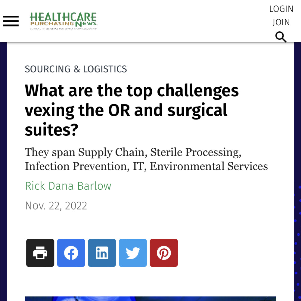 Healthcare Purchasing News ft. Diamond Storage Solutions